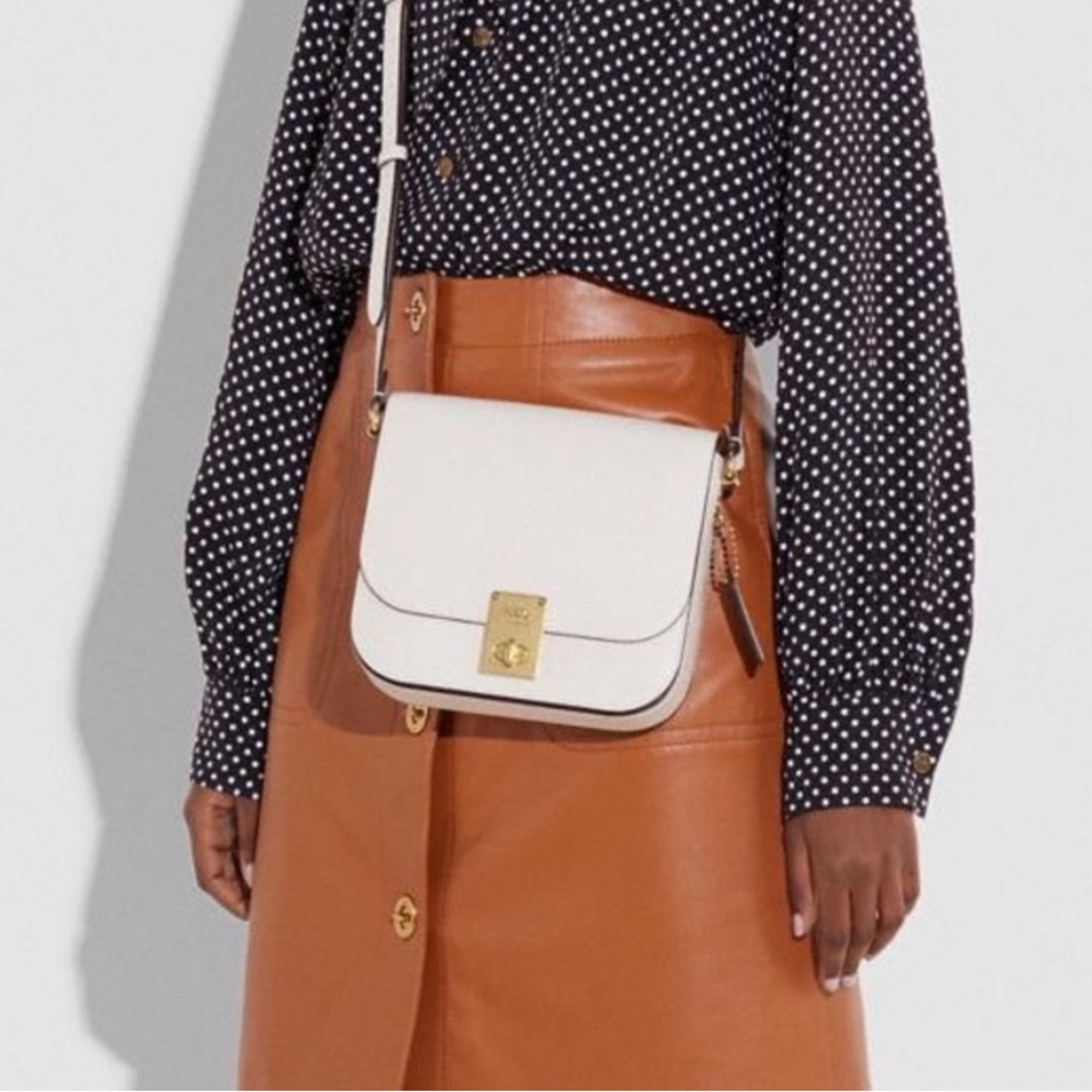 Coach Hutton Saddle Bag Crossbody